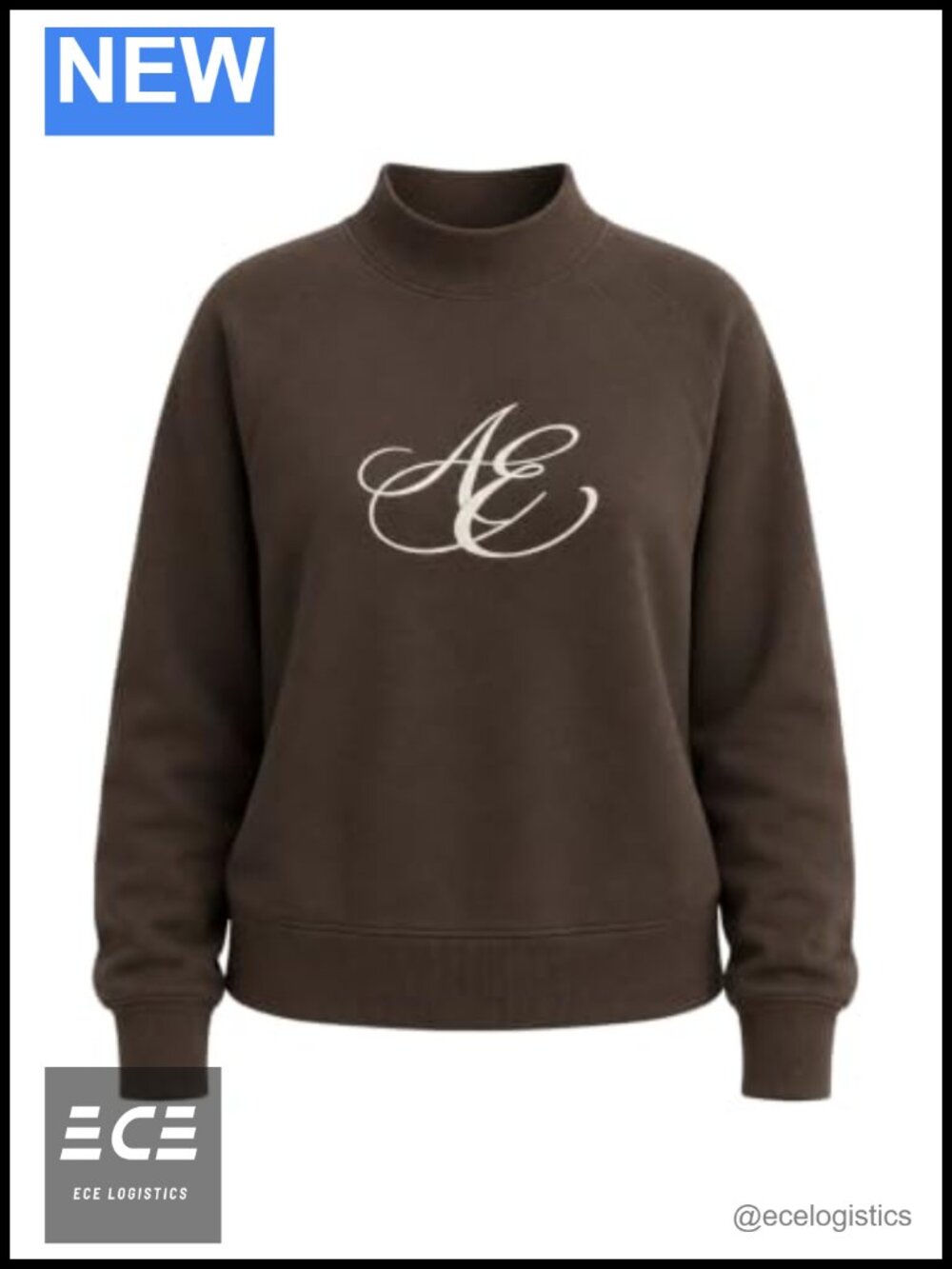 Mock Neck Boxy Fit Sweatshirt Long Sleeve Pullover Casual Fall Essential